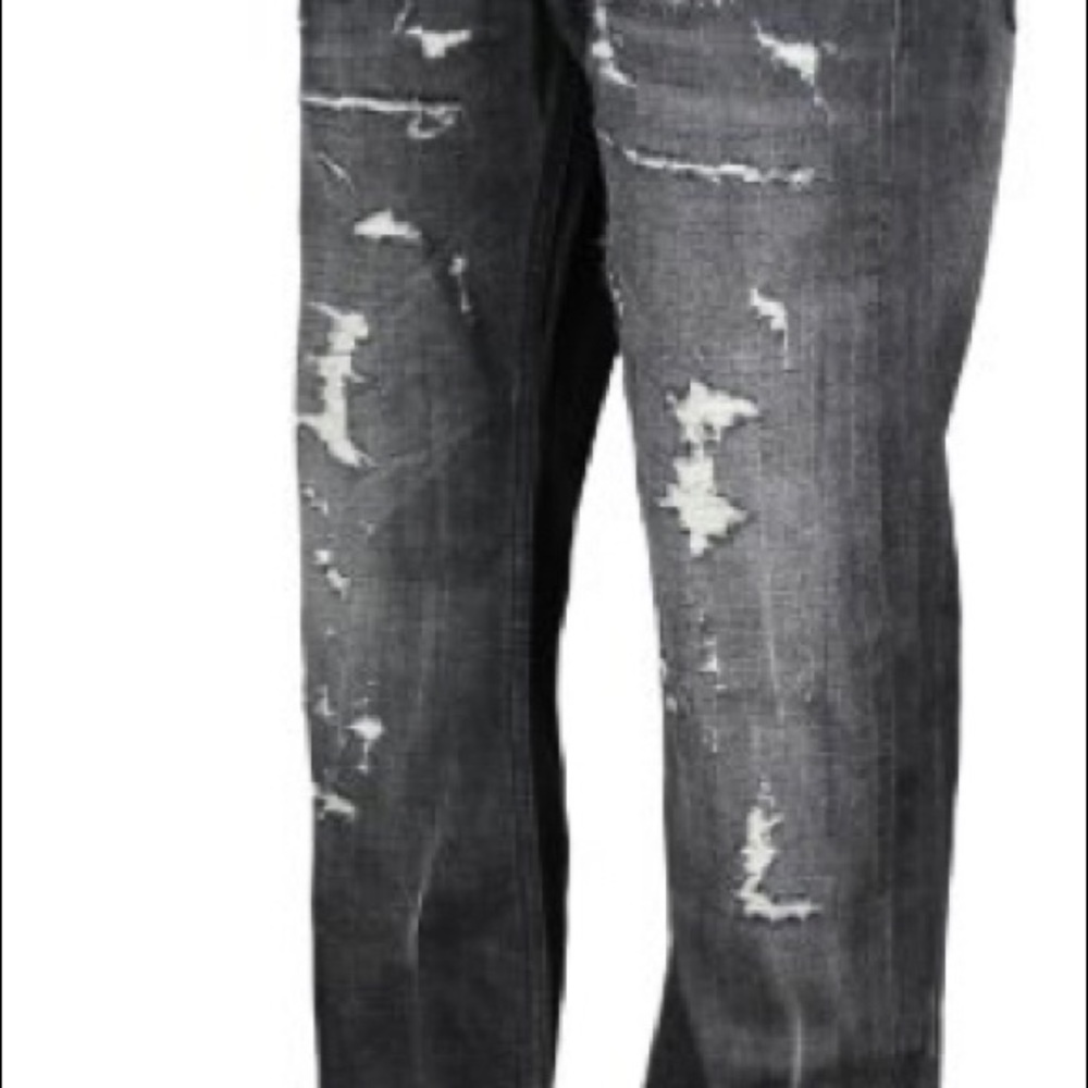 👑 CULT oF INDIVIDUALITY Men's Harley Regular Black Jean Pants Size W38 L34